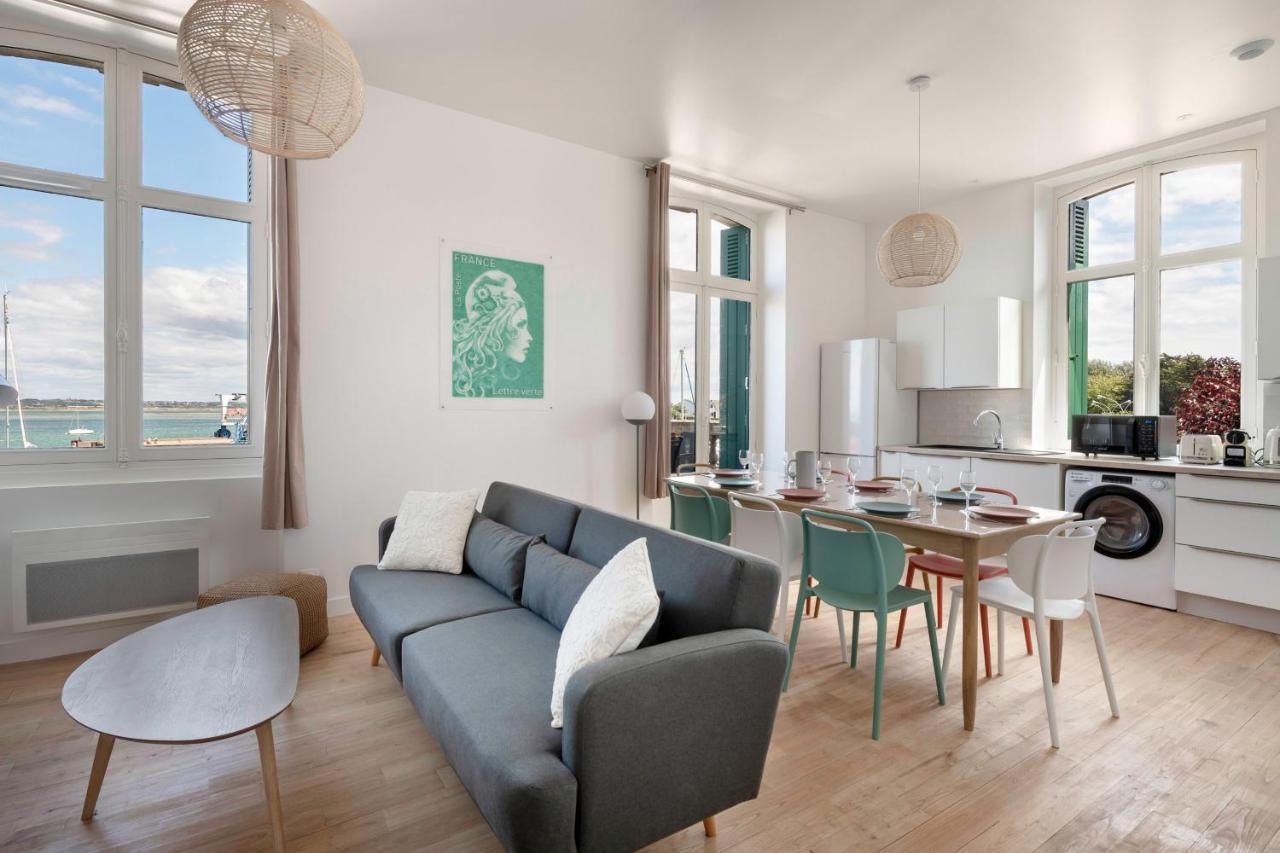 Bel Appartement Vue Sur Le Port Du Croisic 勒克鲁西克 外观 照片