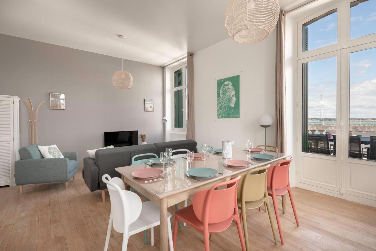 Bel Appartement Vue Sur Le Port Du Croisic 勒克鲁西克 外观 照片