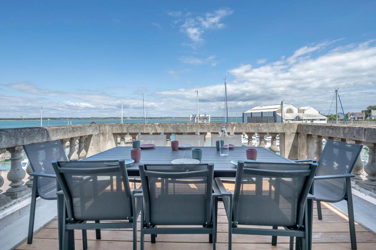 Bel Appartement Vue Sur Le Port Du Croisic 勒克鲁西克 外观 照片
